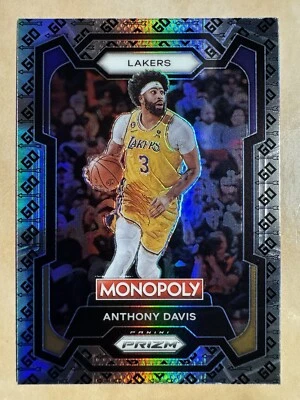 2023-24 Panini Prizm Monopoly Anthony Davis #41 GO Space Prizm LA Lakers - Image 1 of 2