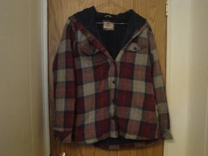 Wind River Flannel Plaid Lined Work Jacket Mens Size M - Picture 1 of 19