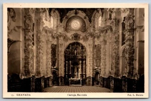 RPPC Granada Spain Charterhouse Sacristy - Picture 1 of 2