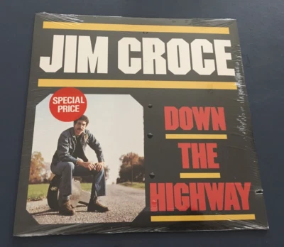 JIM CROCE Down the Highway Vinyl LP 7 90468-1-Y SEALED - Image 1 of 4