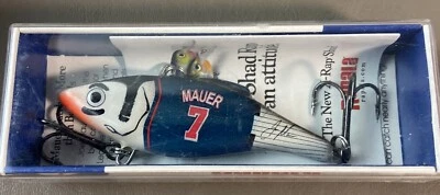 Señuelo de pesca Joe Mauer Minnesota Twins sideburn, Rapala, 2008 SGA (nuevo) bonito MLB Foto 1 de 4