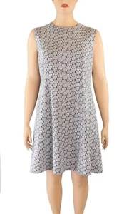 Shaker Square by Bill Sims Vintage 60s Purple Knit Shift Cocktail Dress sz 20 - Picture 1 of 3