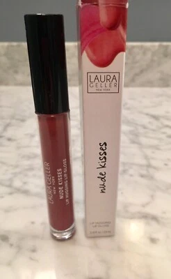 LAURA GELLER Nude Kisses Lip Hugging Gloss: ISLAND HOPPER *New in Box* - Image 1 of 4