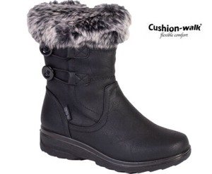 ladies cushion walk boots