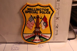 police patch WALLINGTON SPECIAL POLICE NEW JERSEY - Bild 1 von 1