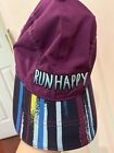 Brooks Women's Running Chaser Hat lightweight OS Purple "Run Happy"