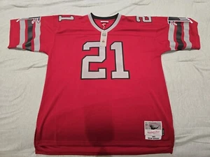 Mitchell & Ness Atlanta Falcons Deion Sanders NFL Legacy Jersey Throwback 48 XL - Picture 1 of 5
