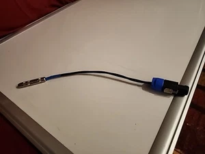 1/4" Female TS to Neutrik SPEAKON NL4fC Pro Speaker Cable Adapter 12" - Picture 1 of 7