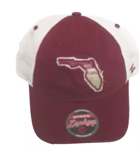 Florida State Seminoles Multi-Color Relaxed Fit Mesh Back Adjustable Hat, Zephyr - Picture 1 of 4