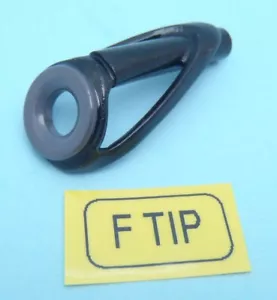 1 pieza Anillo gris guía dura Fuji punta de anillo en F pesca resistente BULT elige la talla - Imagen 1 de 7