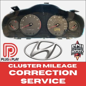 Hyundai Speedometer Instrument Cluster Mileage Correction Programming Service - Picture 1 of 4