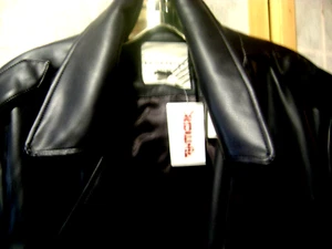 Neu mit Etikett Bagatelle Collection DAMEN KUNSTLEDERJACKE schwarz weich leicht XL - Bild 1 von 10