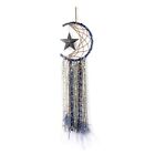 Moon Dream Catcher with Tassels Dreamcatchers Ornaments Bedroom