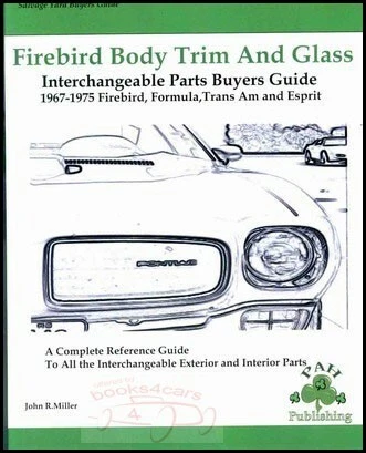 LIBRO DE INTERCAMBIO PONTIAC FIREBIRD PIEZAS MANUAL TRANSMISIÓN AM 67-81 FORMULA ESPRIT T/A Foto 1 de 1