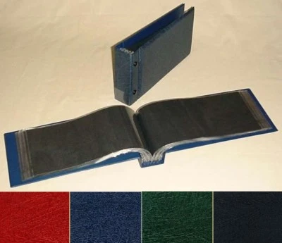 KOBRA G5 Briefalbum Druckknopfalbum FDC-Album für 100 lange Briefe in 4 Farben