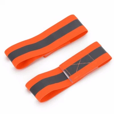 Correa de cinturón de seguridad reflectante para el brazo para correr al aire libre ciclismo caminar 2 piezas Foto 1 de 4