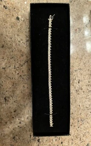 5.00ct Estate Natural Diamond S-Link Style Tennis Bracelet 14k Yellow Gold 7” - Picture 1 of 12