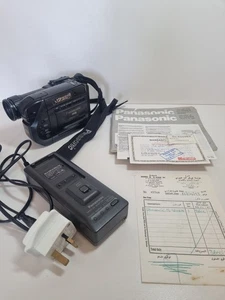 Panasonic NV-S500EN VHS-C Palmcorder with charger, manual. Read Description  - Picture 1 of 18