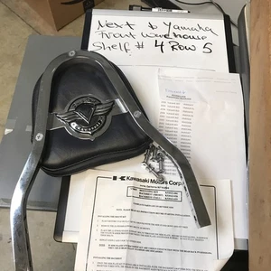 Oem Kawasaki Back Rest SHORT K53043-058 SHORT  Backrest VULCAN VN800 1995 -2005 - Picture 1 of 24