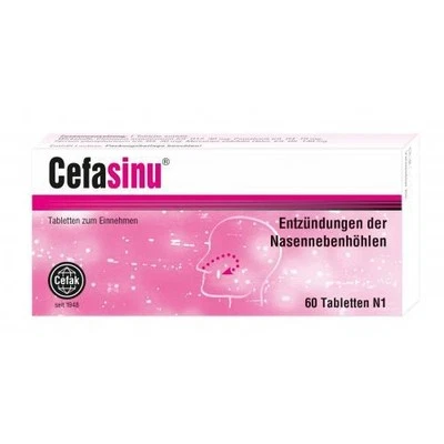 CEFAK KG 3x CEFASINU Tabletten 60 ST PZN 10549253