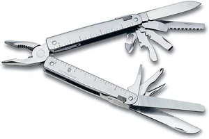 , Swiss Tool, Utensile Multiuso Svizzero, Originale, Tascabile, 26 Funzioni, Pin - Foto 1 di 12
