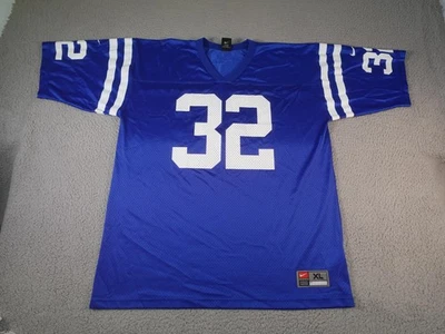 Винтажная мужская футболка Nike Indianapolis Colts Edgerrin James размер XL синяя NFL США - Изображение 1 из 4