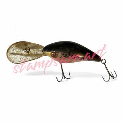 Señuelo de pesca vintage Tom Mann’s Deep Hog Crankbait Foto 1 de 4