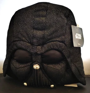 Disney Star Wars Darth Vader Kissen 15 Zoll Plüschkissen glitzernd schwarz Neu mit Etikett - Bild 1 von 4