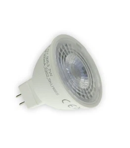 Faretto LED GU5.3 MR16 12V 7W 4500K° Plastica - Picture 1 of 1