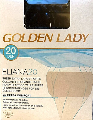 Golden Lady, ELIANA 20 Extra Comfort, Feinstrumpfhose für die ÜBERGRÖSSE, 20 DEN - Bild 1 von 2