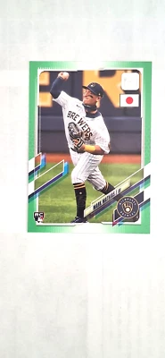 2021 Topps Japan Edition  Jade Green Parallel Mark Mathias  RC # 71 SERIAL 58/75 - Image 1 of 4