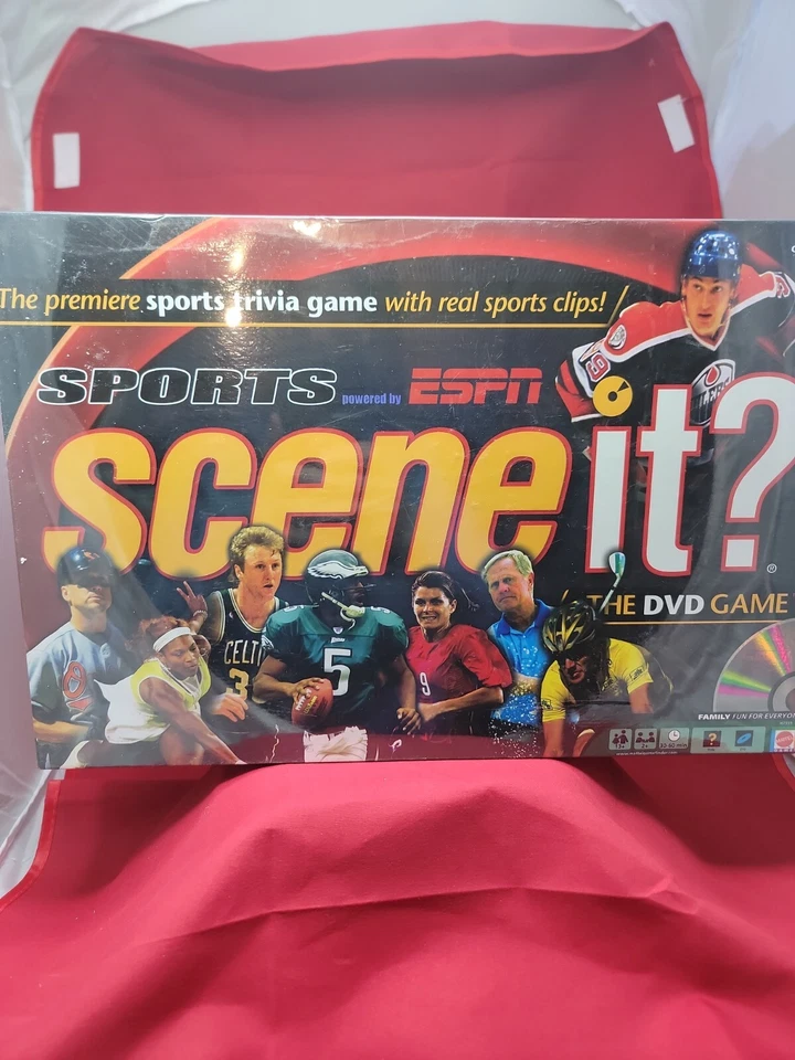 ESPN SPORTS SCENE IT? THE DVD GAME New Open Box Cards Sealed COMPLETE W DVD - Image 1 of 3