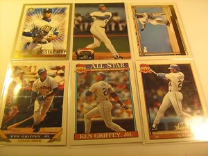 (Lot of 6) 1990's Cards KEN GRIFFEY, JR topps 475 50 400 790 179 392 [c3b1] - Picture 1 of 1