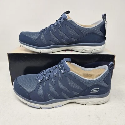 Zapato deportivo cómodo para mujer Skechers ajuste relajado gratis gratitud / pizarra / 104222 Foto 1 de 4