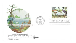 2086 Louisiana World Exposition, GillCraft FDC - Picture 1 of 1