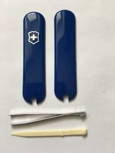 SWISS ARMY  VICTORINOX 58mm SCALES/HANDLES  WITH TWEEZER+TOOTHPICK - Picture 1 of 54
