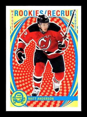 PWE READ stock photo . 2013-14 opc o-pee-chee retro #507 matt anderson rc rookie - Image 1 of 2