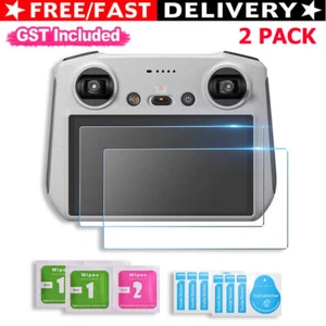 For DJI Mini 4Pro 3Pro Air 3 DJI RC Tempered Glass Screen protector (2 Pack) - Picture 1 of 13