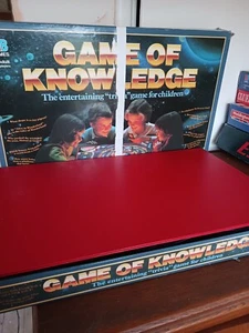 Vintage Game Of Knowledge MB 1984 Complete Fun Family Trivia Board Game - Picture 1 of 8