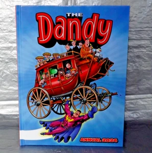 The Dandy Annual 2024 Hardcover Comic Book Full Size 112 Pages Unread - Picture 1 of 7