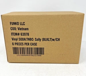 Funko Soda Nightmare Before Christmas NBX SALLY Blacklight Case of 6 with CHASE - Picture 1 of 2