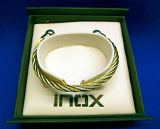 6 Strand, Gold and Silver, Twist Cable Bracelet - Stainless Steel.