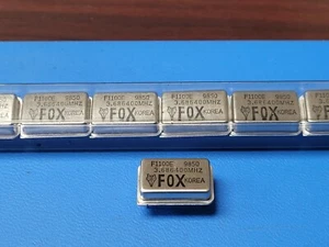 (5 PCS) F1100E-0368 FOX TTL Output Clock Oscillator, 3.6864 MHz Nom - Picture 1 of 5