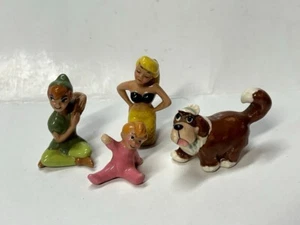 Rare Vintage Miniature Ceramic Peter Pan Figurine Disney Hagen Renaker Mermaid - Picture 1 of 15