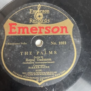 10 Zoll 78 1/min - Royal Dadmun - Die Heilige Stadt/Die Palmen/Emerson 1021 - Bild 1 von 4