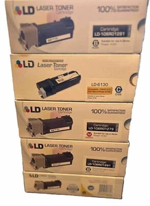 LD Cartuccia Toner Laser LD-106R01280 Xerox Giallo, Ciano, Magenta (2) Nero - Foto 1 di 14
