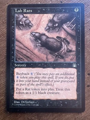 MTG Lab Rats Stronghold 61/143 Regular Common Magic The Gathering - Image 1 of 2