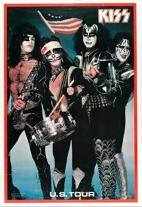 KISS Spirit Of 76 POSTER 24 X 18 Inches Nice! - Picture 1 of 2