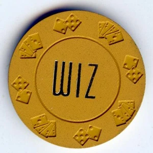 Fantasy Chips: WIZ gelb 5,00 - Bild 1 von 2