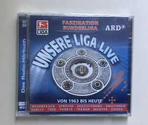 Sammler Hör CD -ARD/WDR - Unsere Liga Live: Von 1963 bis heute -Originalverpackt - Bild 1 von 2